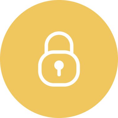 Basit yuvarlak renk teknolojisi fikri simgesi.