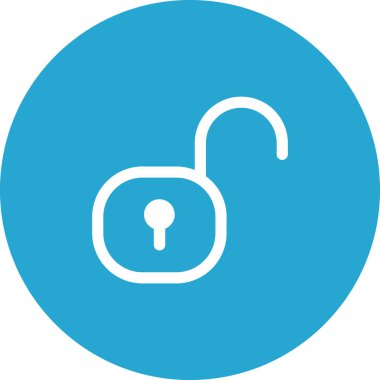 Basit yuvarlak renk teknolojisi fikri simgesi.