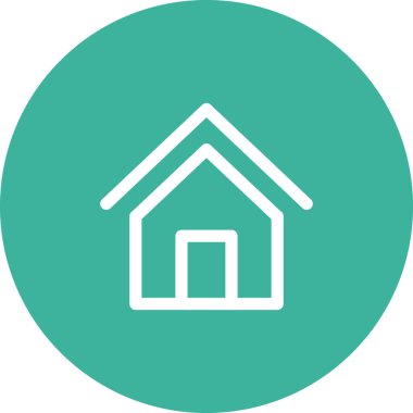 Basit yuvarlak renk teknolojisi fikri simgesi.