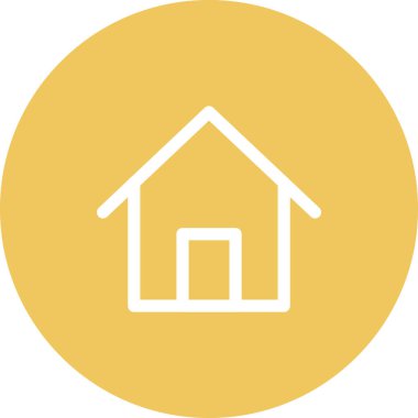 Basit yuvarlak renk teknolojisi fikri simgesi.