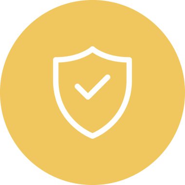 Basit yuvarlak renk teknolojisi fikri simgesi.