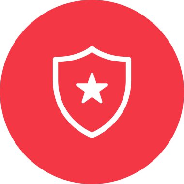 Basit yuvarlak renk teknolojisi fikri simgesi.