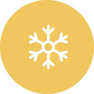 Sadece yuvarlak renkli hava durumu fikri simgesi.