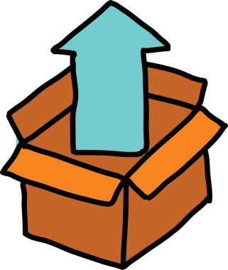 Sadece sevimli oklar karalama setleri.