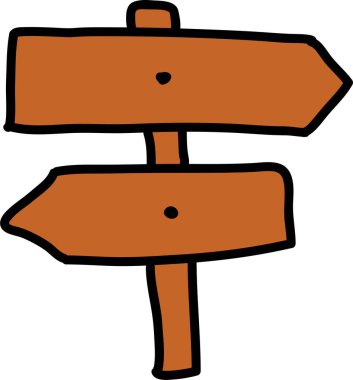 Sadece sevimli oklar karalama setleri.