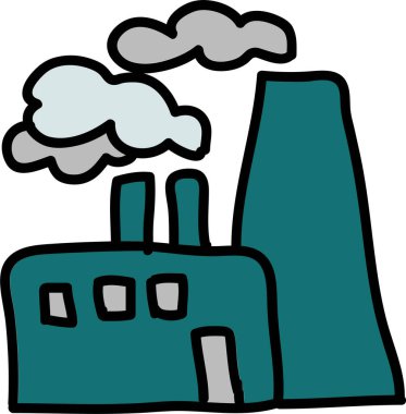 Sadece sevimli eko sistem karalama setleri.