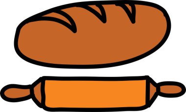 Sadece şirin çiftlik karalama setleri.