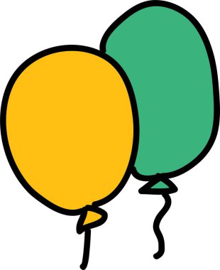 Sadece şirin tatil karalama setleri.