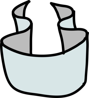 Sadece şirin etiket ve pankart karalama setleri.