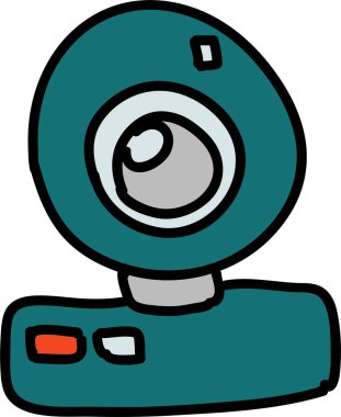 Sadece sevimli modern çokluortam karalama setleri.