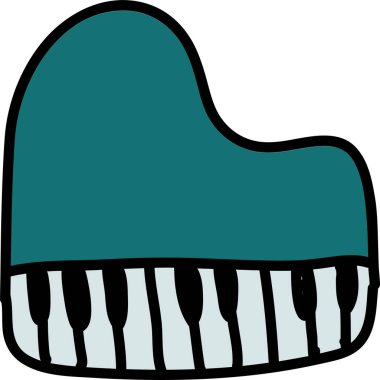 Sadece sevimli modern çokluortam karalama setleri.