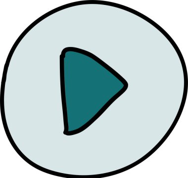 Sadece sevimli modern çokluortam karalama setleri.