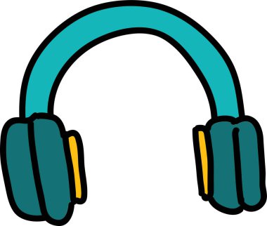 Sadece sevimli modern çokluortam karalama setleri.