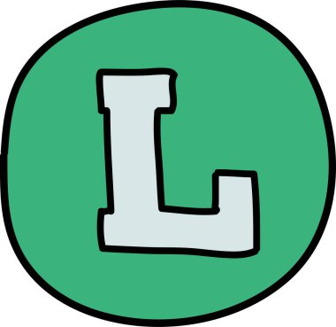 Sadece şirin sosyal medya karalama setleri.