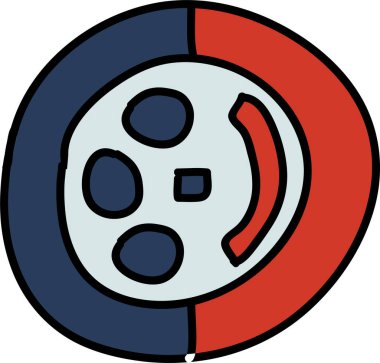 Sadece şirin sosyal medya karalama setleri.