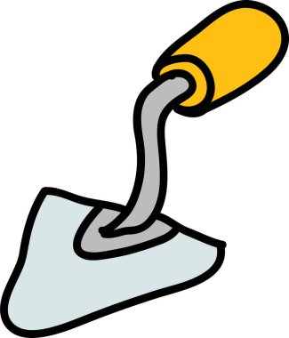 Basit sevimli araçlar karalama setleri.