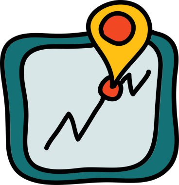 Sadece şirin ulaşım karalama setleri.