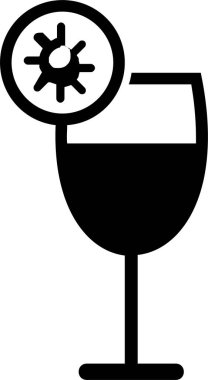 Minimalist yiyecekler lezzetli ikonlar