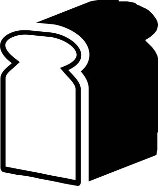 Minimalist yiyecekler lezzetli ikonlar