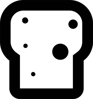 Minimalist yiyecekler lezzetli ikonlar