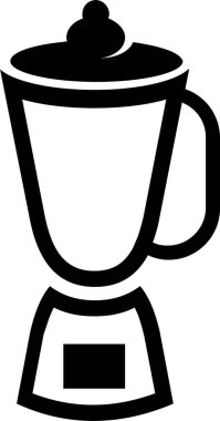 Minimalist yiyecekler lezzetli ikonlar