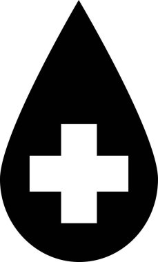 İnce çizgi simgeleri hastane ve tıbbi bakım.