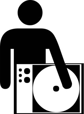 Müzik basit bir Set vektör hat simgeleri ile ilgili