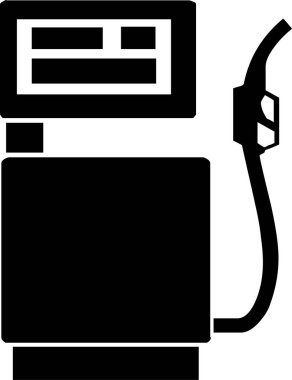 Siyah renkli minimalist taşıma simgeleri.