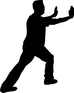 Günlük kullanım için minimalist siyah simge.