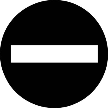 Günlük kullanım için minimalist siyah simge.