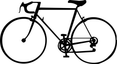 Günlük kullanım için minimalist siyah simge.