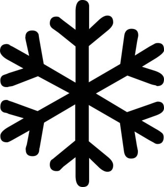 Günlük kullanım için minimalist siyah simge.