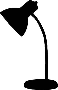 Günlük kullanım için minimalist siyah simge.