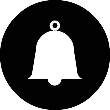 Günlük kullanım için minimalist siyah simge.