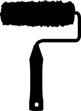 Günlük kullanım için minimalist siyah simge.