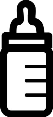 Günlük kullanım için minimalist siyah simge.