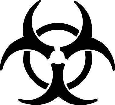 Günlük kullanım için minimalist siyah simge.