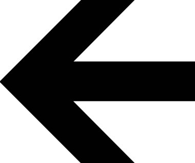 Günlük kullanım için minimalist siyah simge.