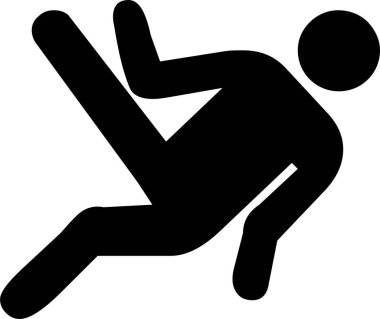 Günlük kullanım için minimalist siyah simge.