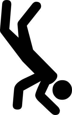 Günlük kullanım için minimalist siyah simge.