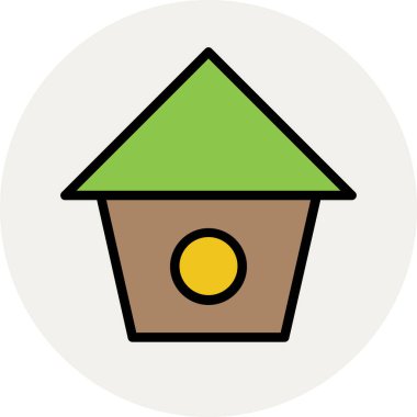 Modern mimar ve yapı ikonu kavramları.