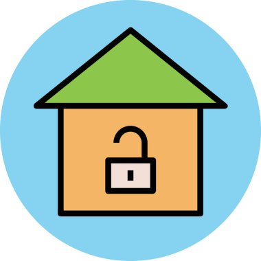 Modern mimar ve yapı ikonu kavramları.