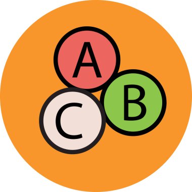 Modern şirin bebek simgesi kavramları.