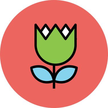 Modern şirin bebek simgesi kavramları.