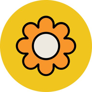 Modern şirin bebek simgesi kavramları.