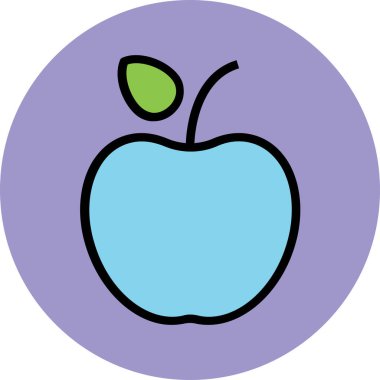 Modern şirin bebek simgesi kavramları.