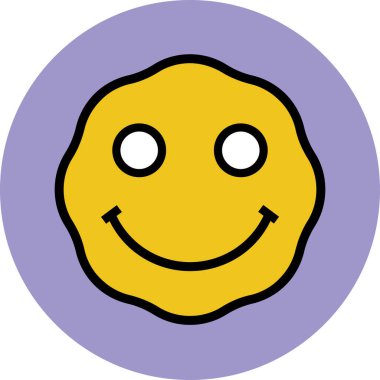 Modern şirin bebek simgesi kavramları.