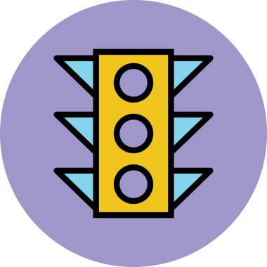 Modern otel ve restoran ikonu kavramları.