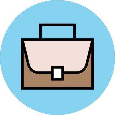 Modern otel ve restoran ikonu kavramları.