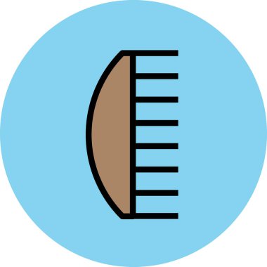 Modern otel ve restoran ikonu kavramları.